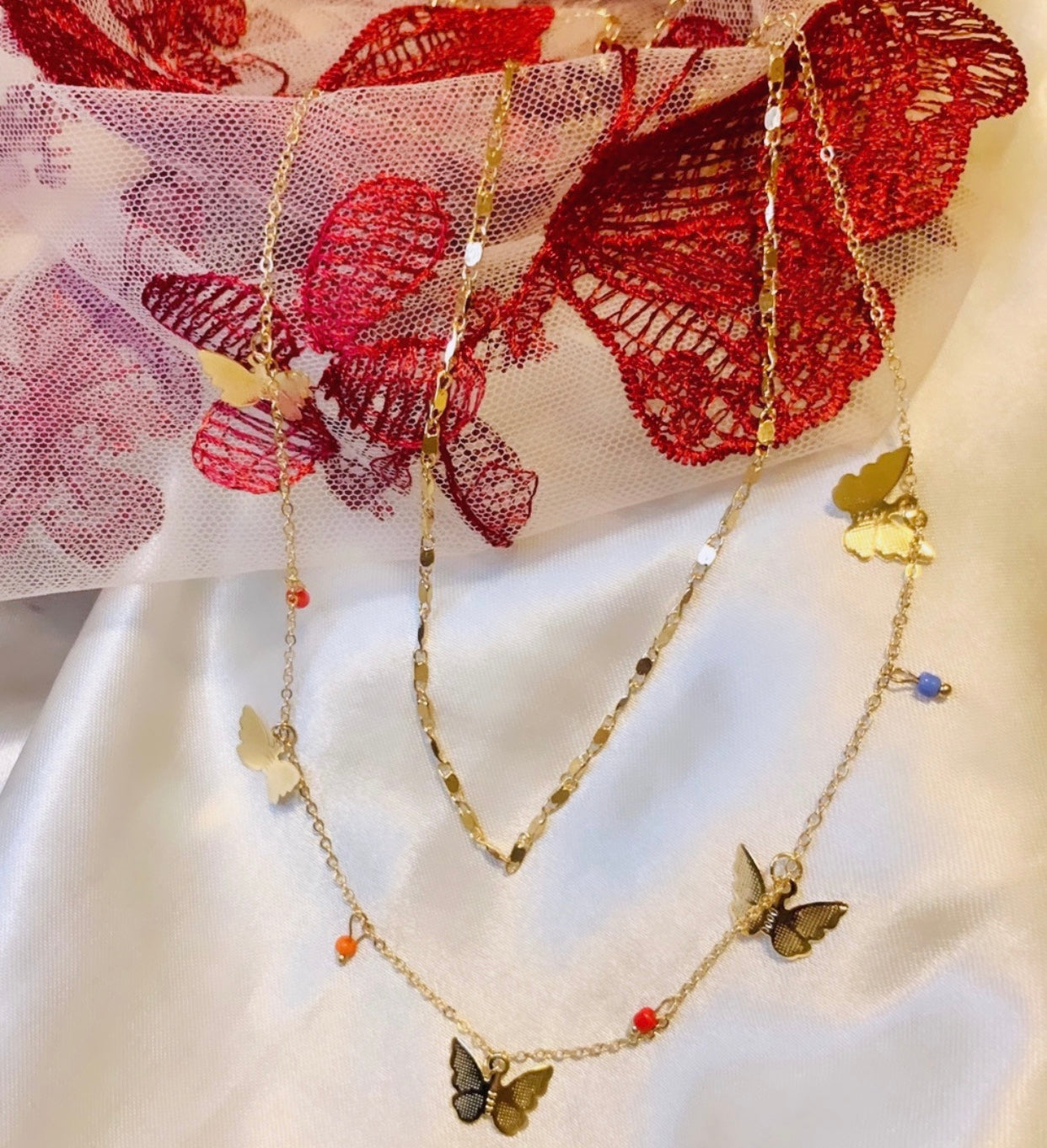 Layer My Butterfly Necklace