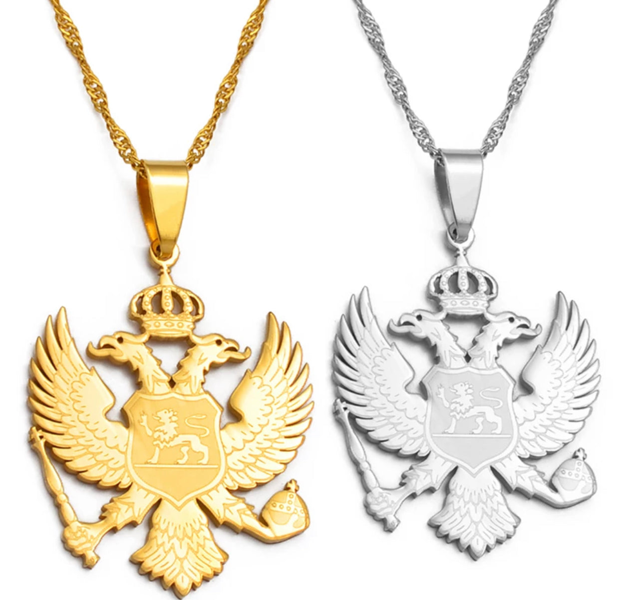 Montenegro Eagle Necklace