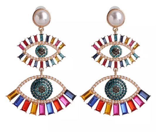 Eye'm here to make a Statement Earring