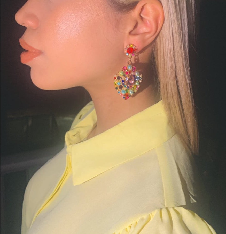 Crushed Candy Earring