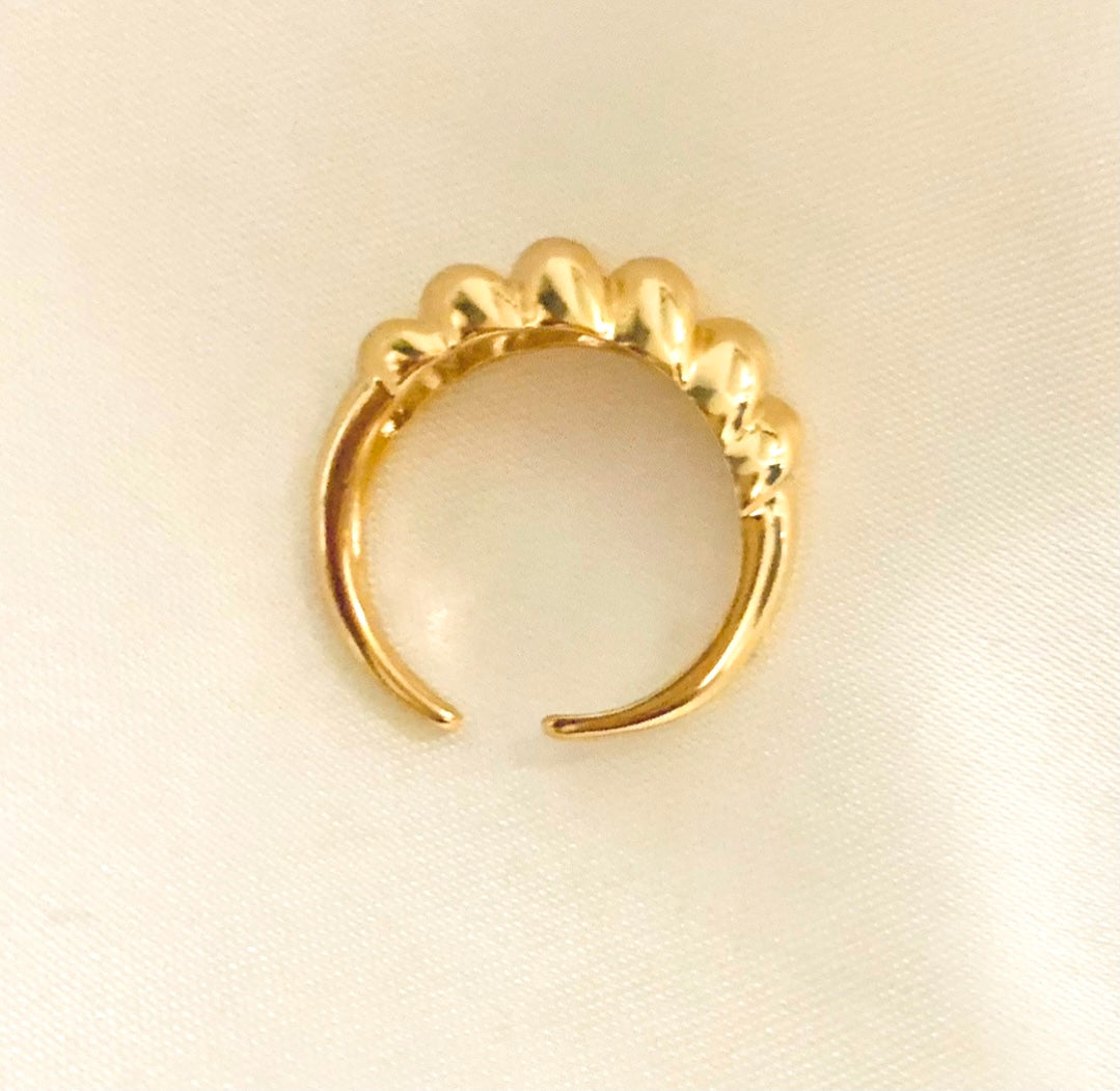 Vintage Croissant Ring