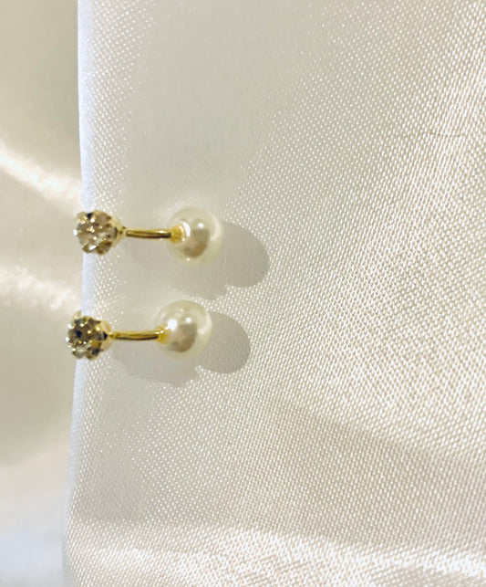 Delicate Pearl Ear Cuff Earring
