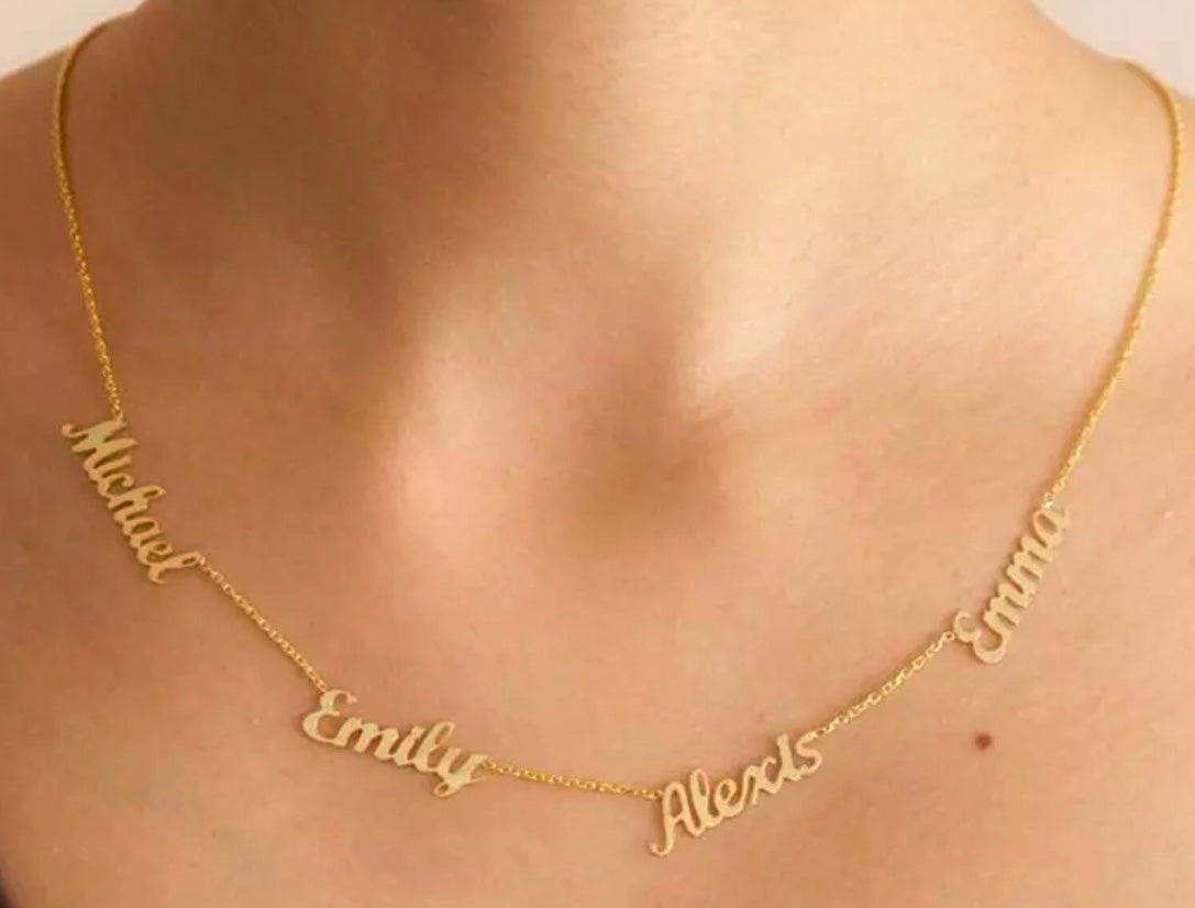 The NAMES most cherished Necklace