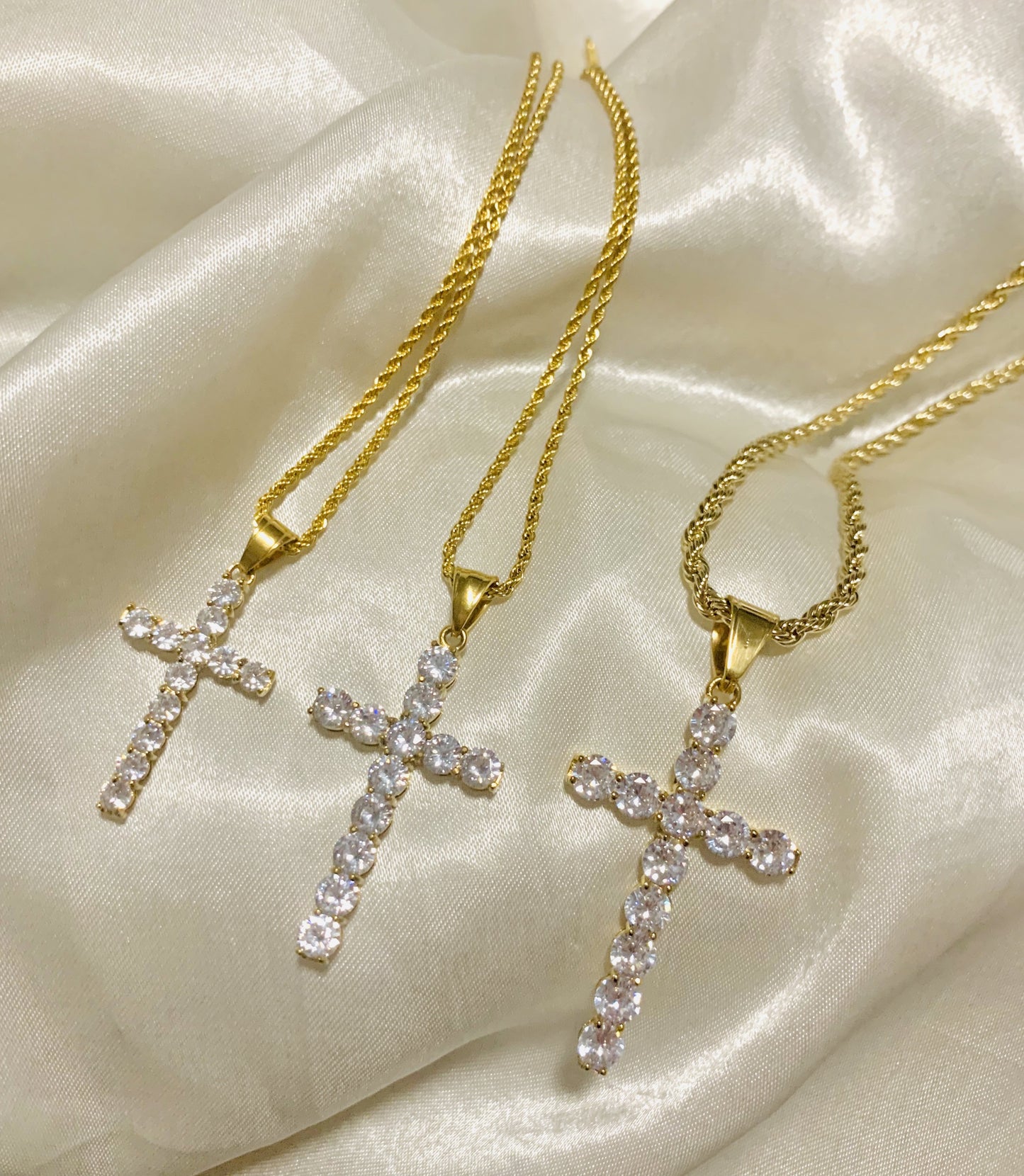Shine On Cross Necklace