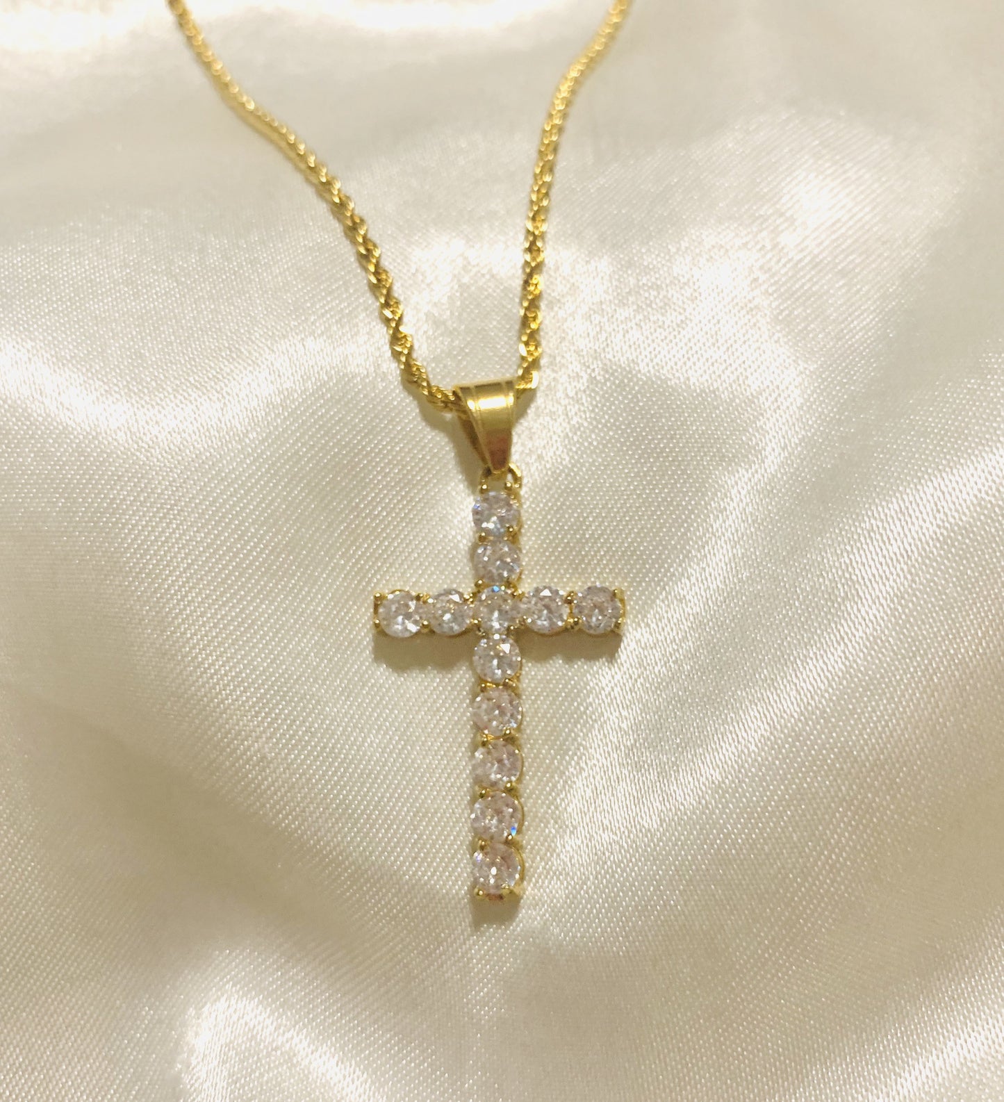 Shine On Cross Necklace
