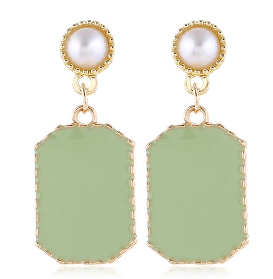Pastel Passion Earring - Mint