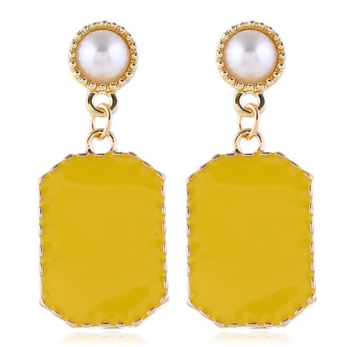 Pastel Passion Earring - Yellow