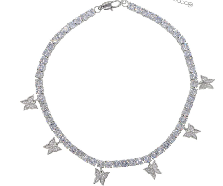 La Mariposa Necklace - Silver